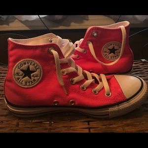 Pink Converse High Top Chucks